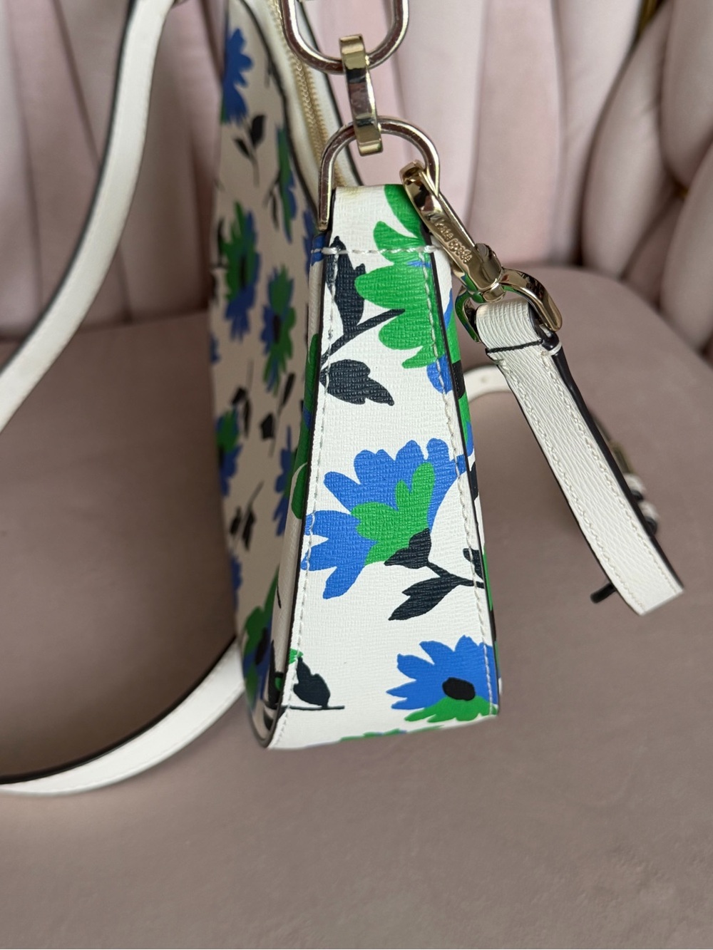 Kate Spade ♠️ Kristi Park Posies Shoulder Bag Crossbody - Picture 5 of 16